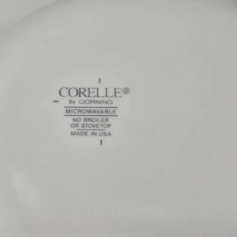 Corelle Blueberry Bouquet Bread & Butter Dessert Plates Set of 6